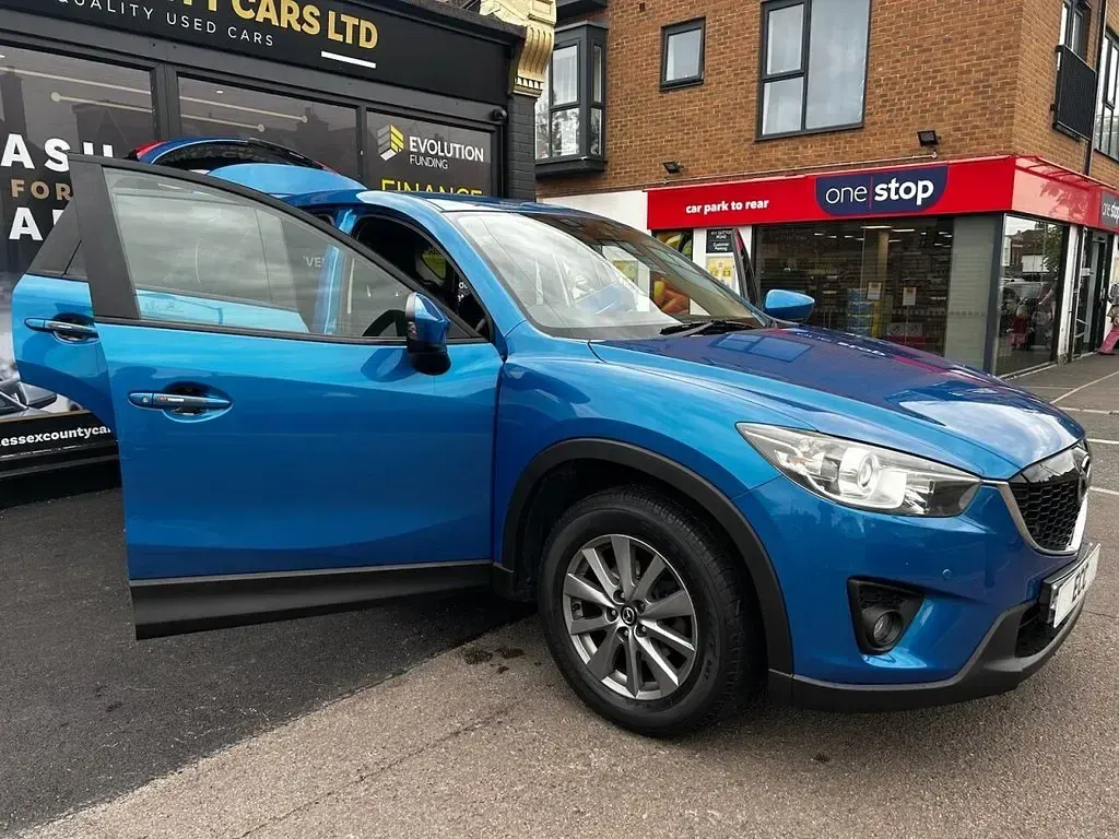 Used Mazda CX-5 175 HP (128 kW) 2012 Blue SUV