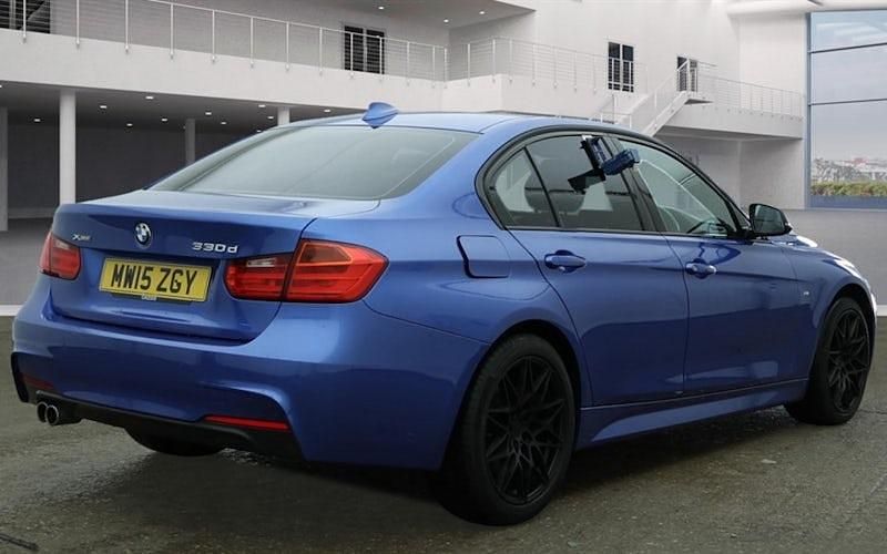 Used BMW 330 M Sport 258 HP (189 kW) 2015 Blue Sedan