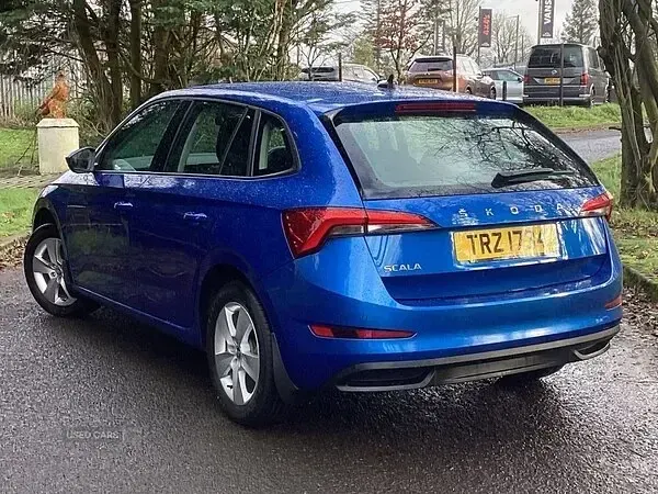Used Skoda Scala SE 2022 Blue Hatchback