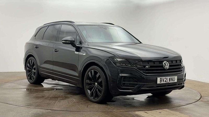 Black Used 2021 VW Touareg Black Edition SUV | £38,395 (Fair price) - Image 1/4