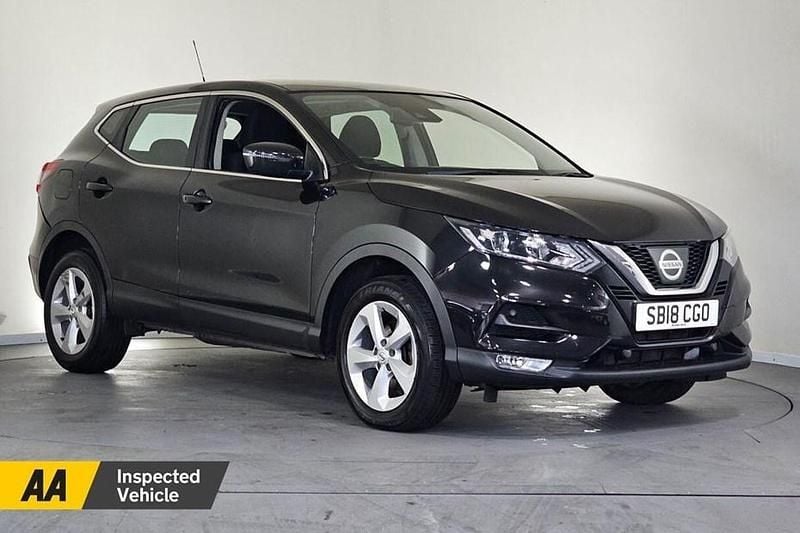 Black Used 2018 Nissan Qashqai Acenta SUV | £8,575 (Good price) - Image 1/1