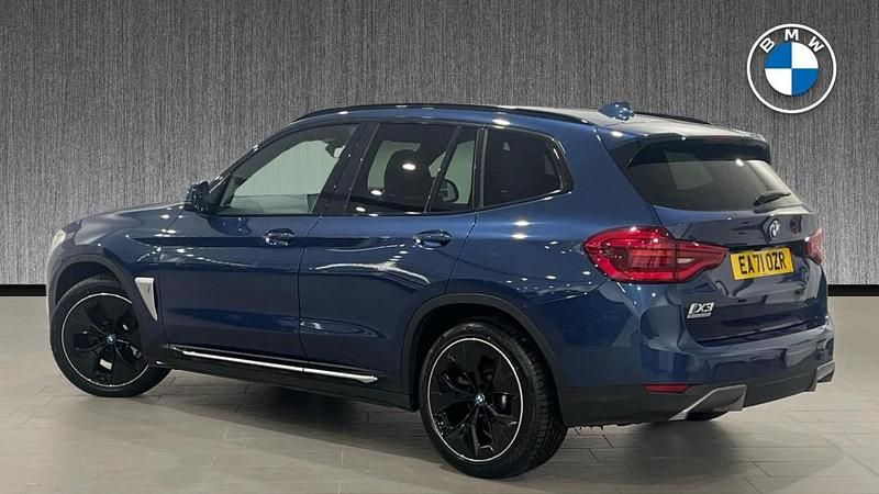 Used BMW iX3 Shadowline 207 kW (282 HP) 2021 Blue SUV