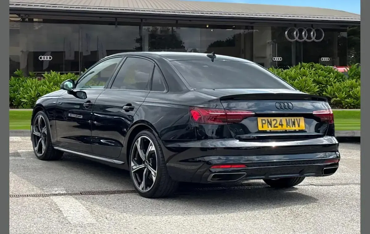 Used Audi A4 Black Edition 200 HP (147 kW) 2024 Black Sedan