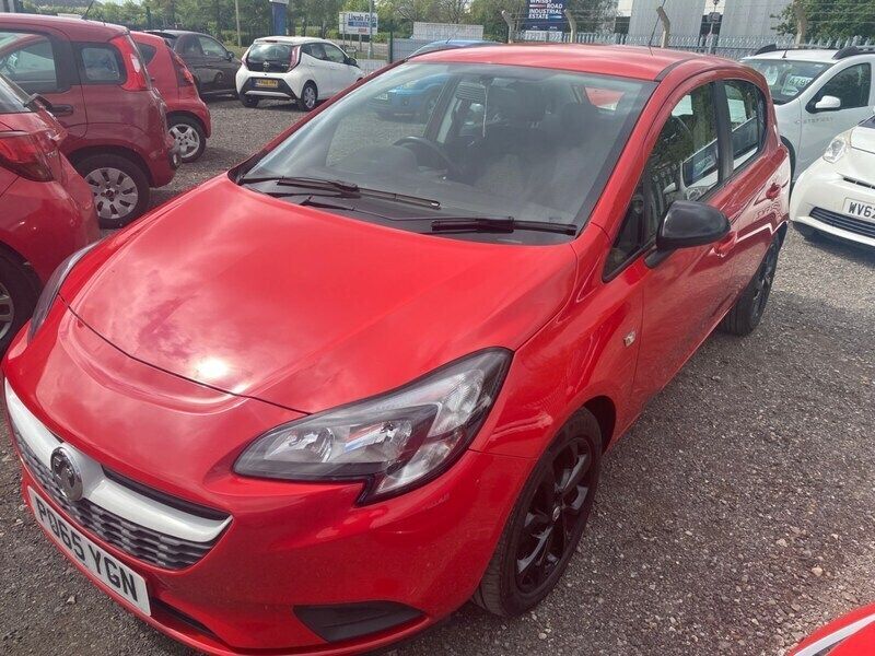 Red Used 2015 Vauxhall Corsa Hatchback | £4,999 (Fair price) - Image 1/4
