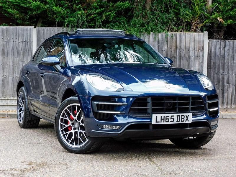 Blue Used 2015 Porsche Macan Turbo SUV | £25,750 (Fair price) - Image 1/4