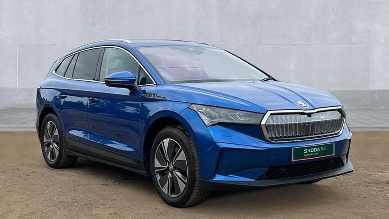 Blue Used 2025 Skoda Enyaq iV SUV | £30,490 (A bit pricey) - Image 1/4