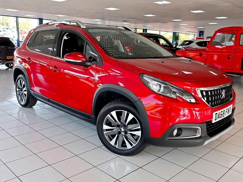 Red Used 2019 Peugeot 2008 Allure Premium SUV | £10,489 (Super price) - Image 1/4