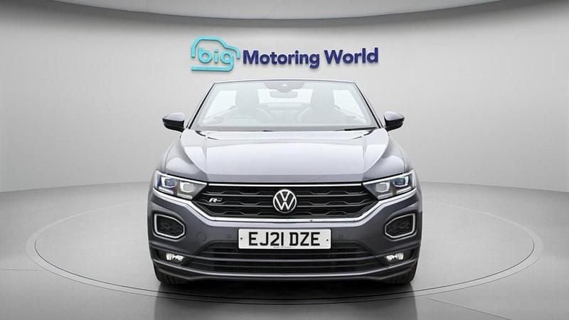 Used VW T-Roc Cabriolet R-line 150 HP (110 kW) 2021 Grey Cabriolet
