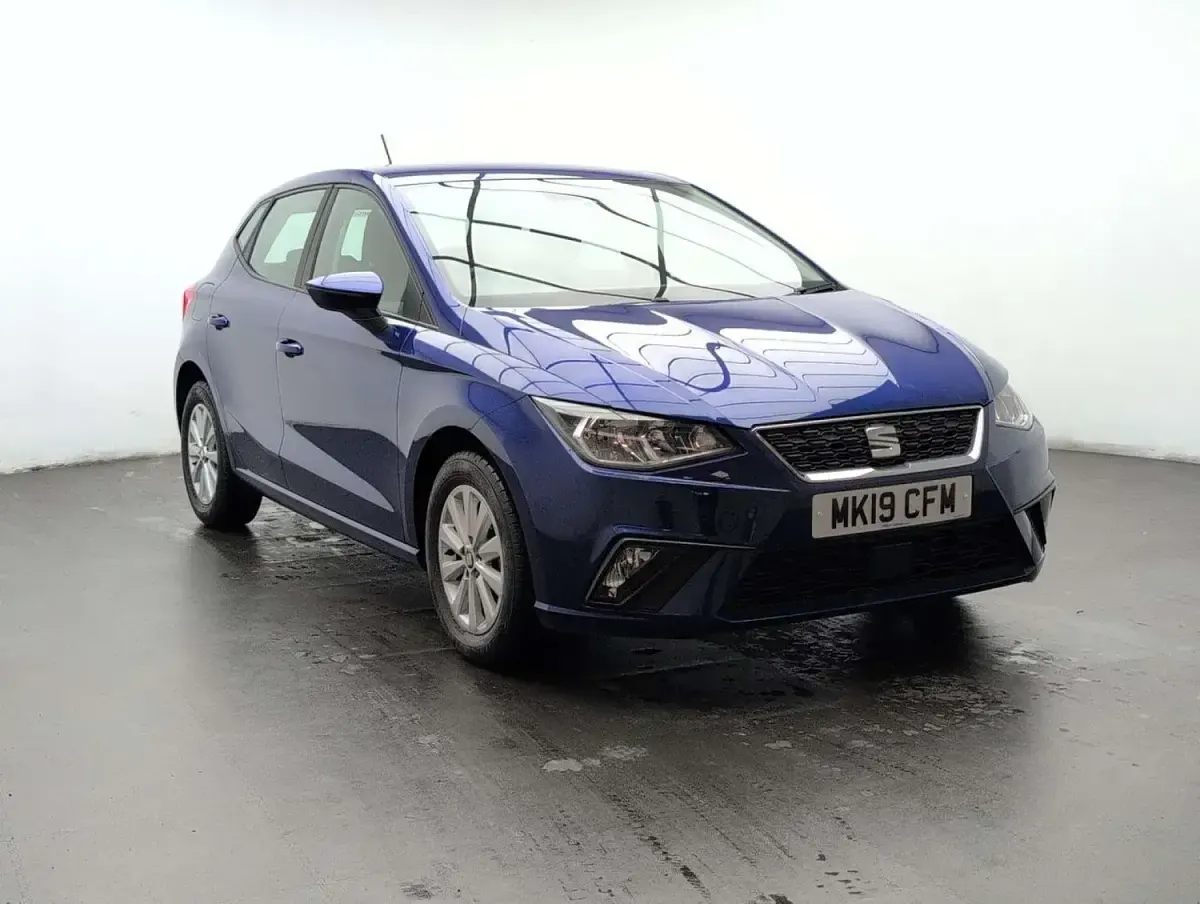 Used Seat Ibiza SE 80 HP (58 kW) 2019 Blue Hatchback