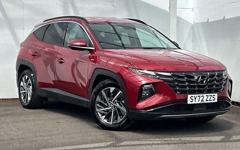 Red Used 2023 Hyundai Tucson Premium SUV | £22,295 (Fair price) - Image 1/4