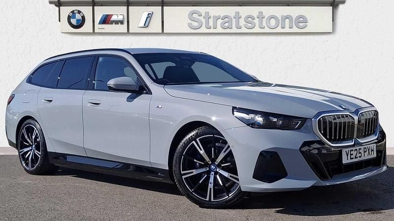 Grey Used 2025 BMW 530e M Sport Estate | £49,450 (Fair price) - Image 1/4