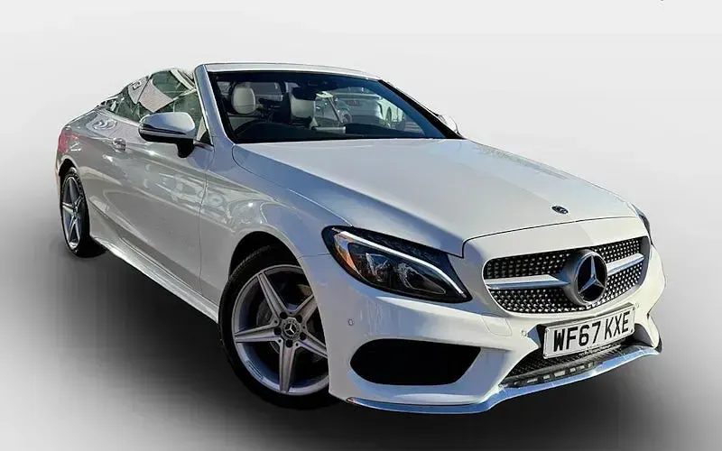 Used Mercedes C200 AMG line 184 HP (135 kW) 2017 Cabriolet