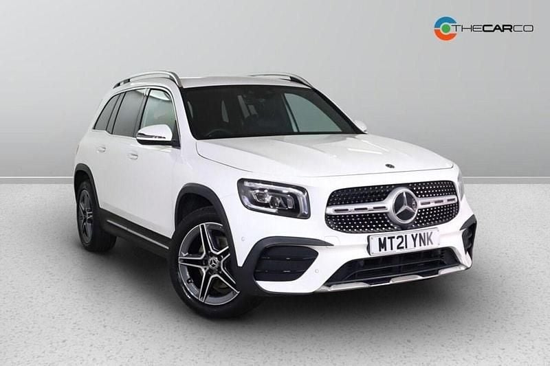 White Used 2021 Mercedes GLB200 AMG line SUV | £26,410 (Fair price) - Image 1/1