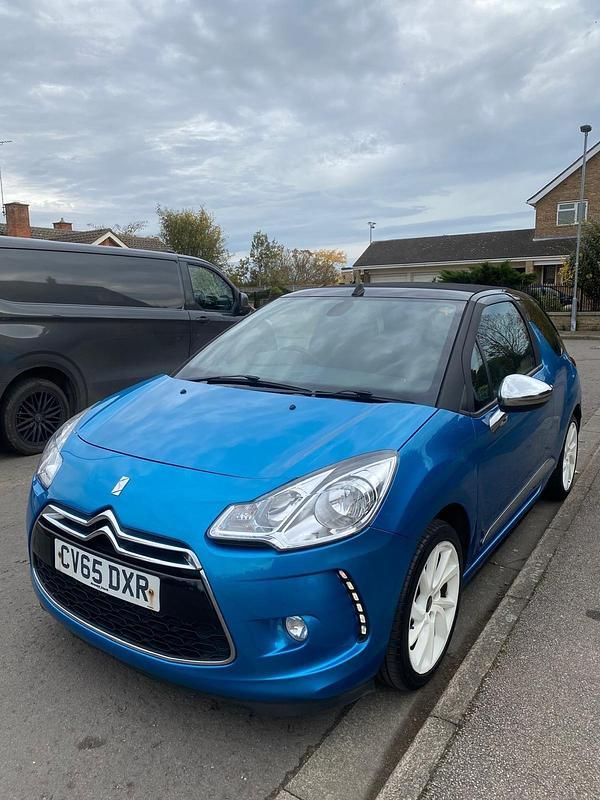 Blue Used 2015 DS Automobiles DS3 Cabriolet Cabriolet | £2,440 (Good price) - Image 1/4