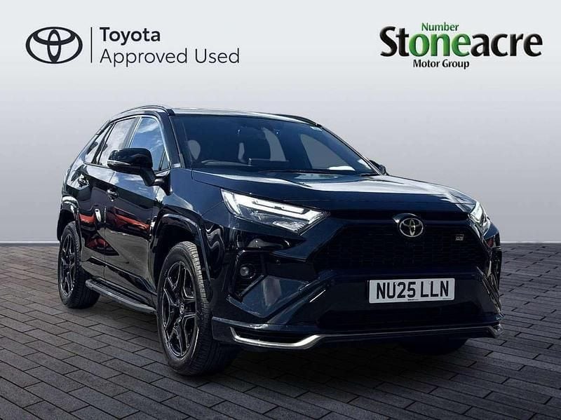 Black Used 2025 Toyota RAV4 Hybrid Sport SUV | £42,950 (Expensive) - Image 1/2