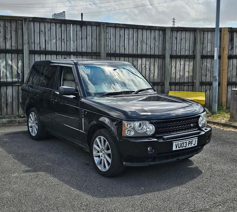 Black Used 2003 Land Rover Range Rover Vogue SUV | £1,800 (Fair price) - Image 1/4