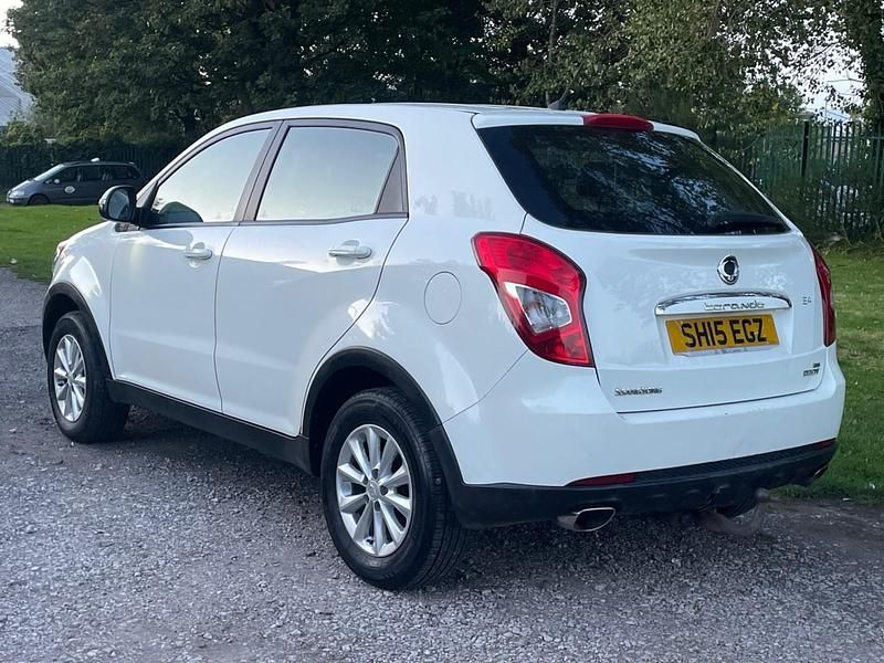 Used Ssangyong (KGM) Korando 2015 White Estate