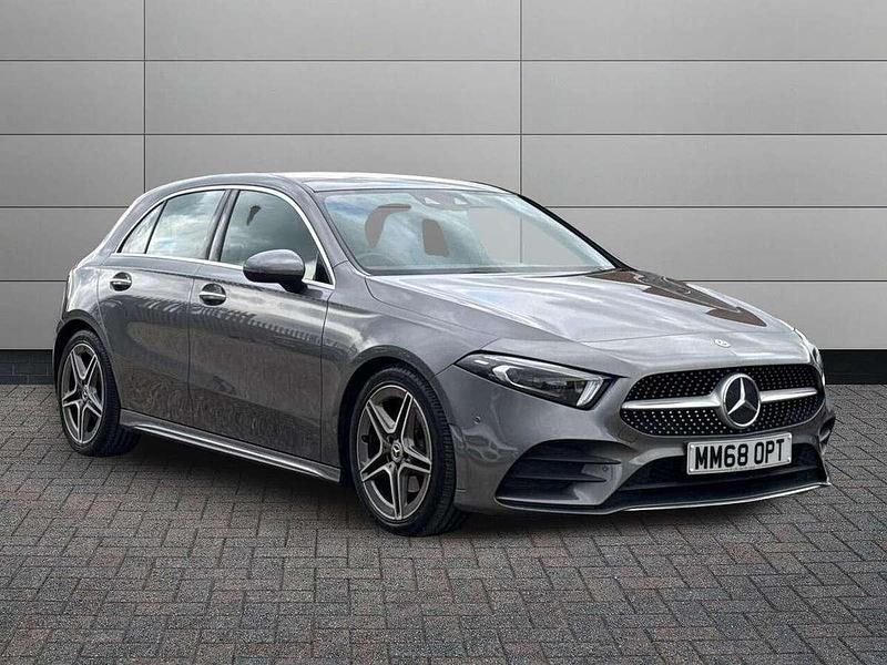 Grey Used 2018 Mercedes A200 AMG Line Premium Plus Hatchback | £16,690 (A bit pricey) - Image 1/4