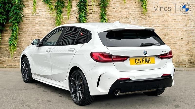 Used BMW 118 M Sport 134 HP (98 kW) 2023 White Hatchback