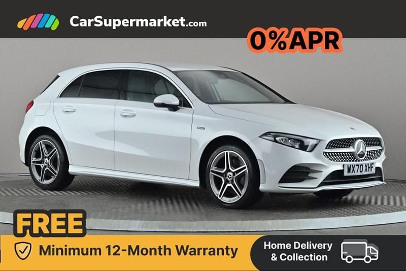 White Used 2020 Mercedes A250 AMG line Hatchback | £23,197 (Expensive) - Image 1/4