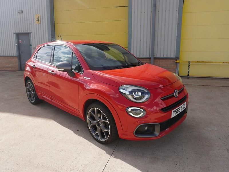 Red Used 2019 Fiat 500X Sport SUV | £12,295 (Fair price) - Image 1/4