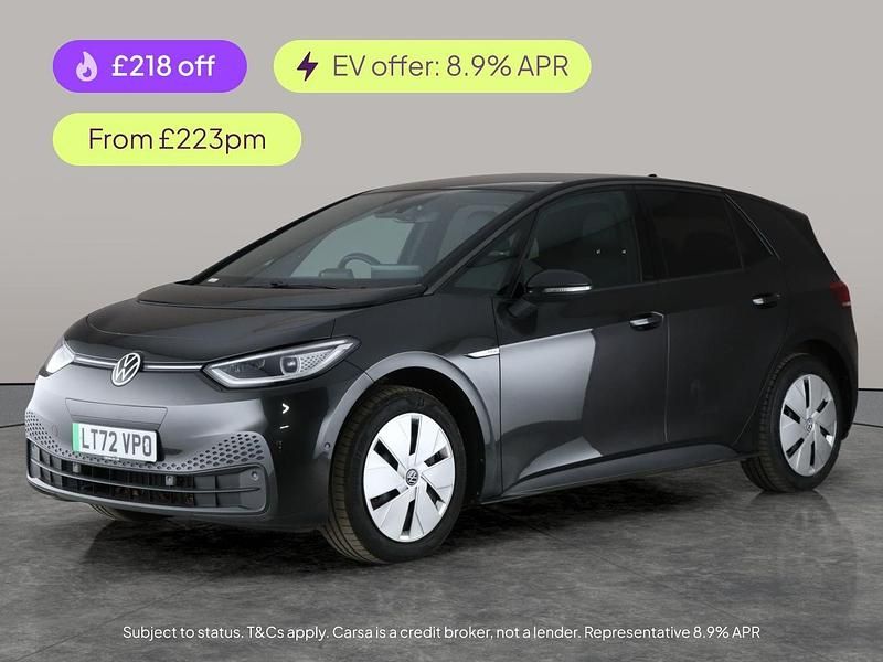 Grey Used 2022 VW ID.3 Pro Hatchback | £15,939 (Good price) - Image 1/2