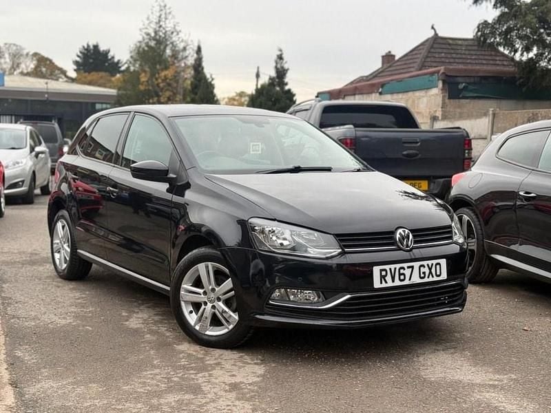 Black Used 2017 VW Polo Edition Hatchback | £9,985 (Fair price) - Image 1/3