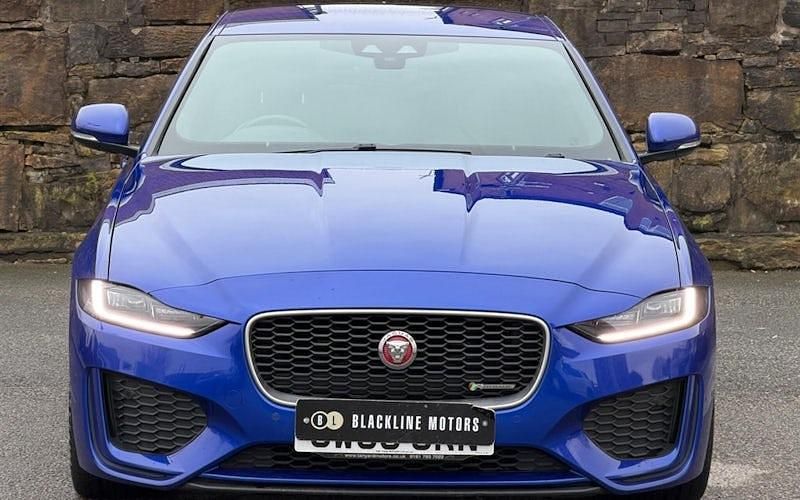 Used Jaguar XE R-Dynamic 179 HP (131 kW) 2020 Blue Sedan