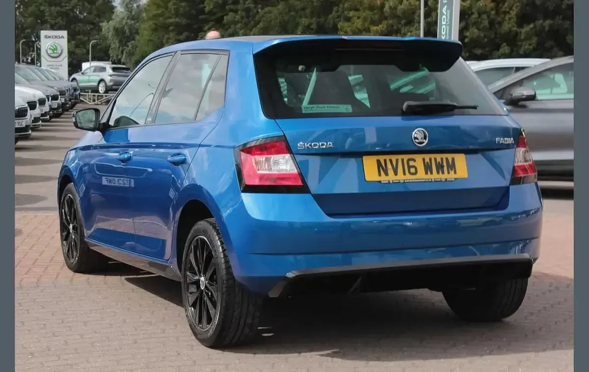 Used Skoda Fabia Monte Carlo 108 HP (79 kW) 2016 Blue Hatchback