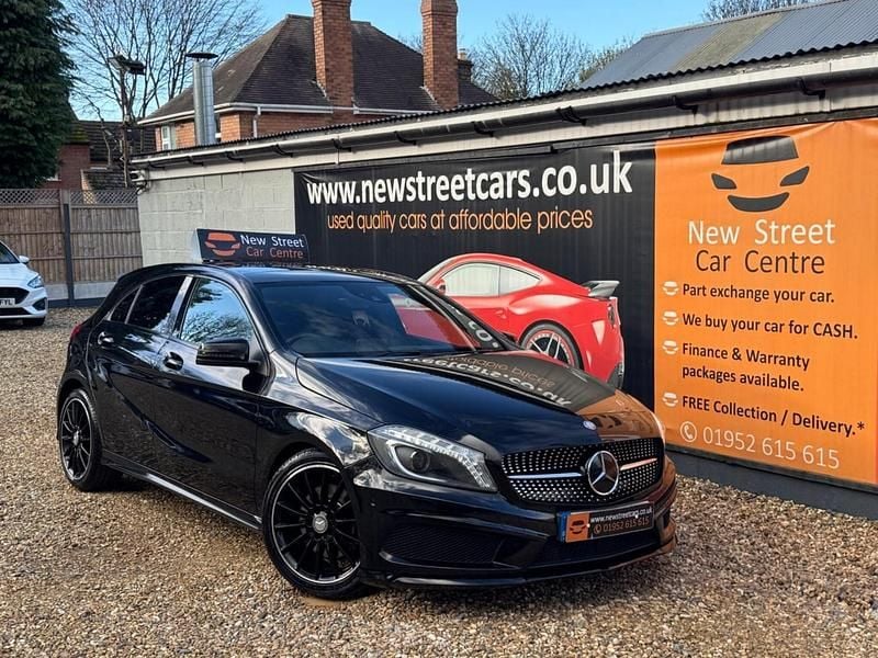 Black Used 2015 Mercedes A220 AMG Hatchback | £11,784 (A bit pricey) - Image 1/3