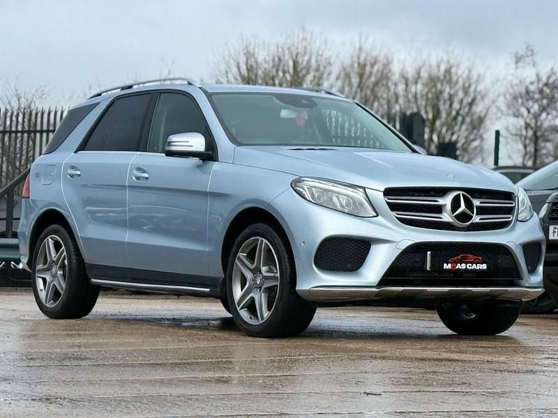 Used Mercedes GLE250 AMG line 204 HP (150 kW) 2016 Silver SUV