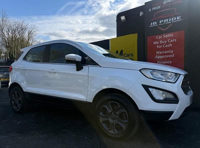 Used Ford Ecosport Zetec 125 HP (91 kW) 2018 White SUV