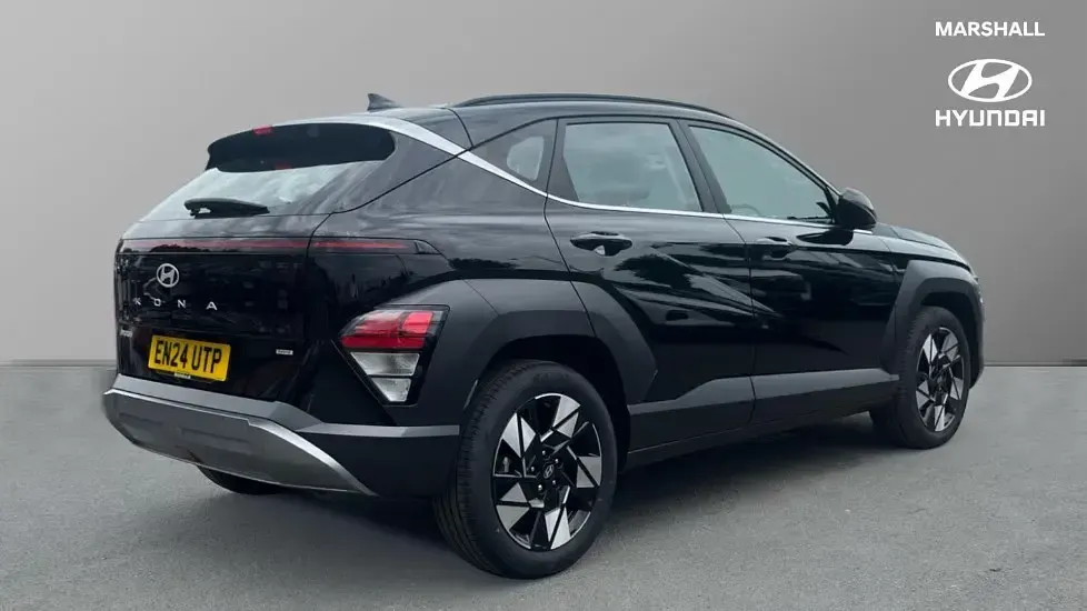Used Hyundai Kona Advanced 141 HP (103 kW) 2024 Abyss black SUV