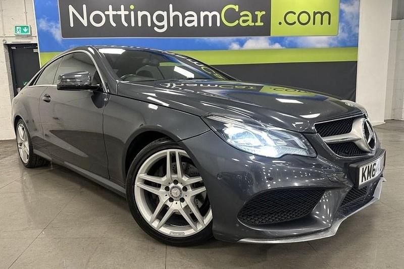 Grey Used 2014 Mercedes E220 AMG line Coupe | £6,291 (Fair price) - Image 1/1