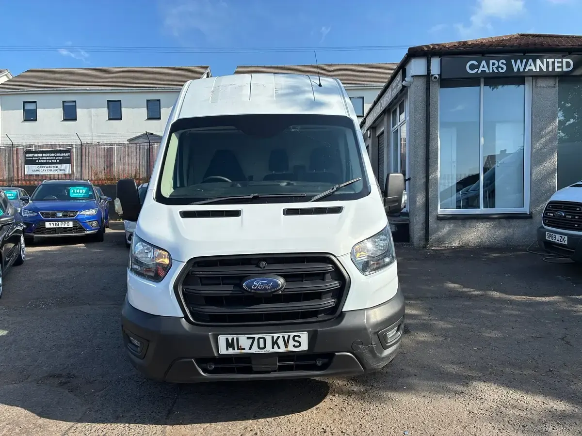Used Ford Transit S 130 HP (95 kW) 2020 White Van