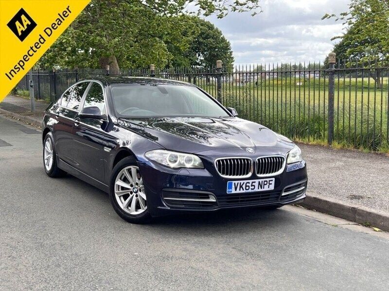 Blue Used 2015 BMW 518 Comfort Edition Sedan | £6,495 - Image 1/4