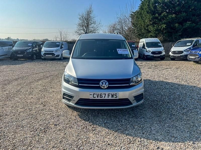 Used VW Caddy Trendline 102 HP (75 kW) 2017 Silver MPV