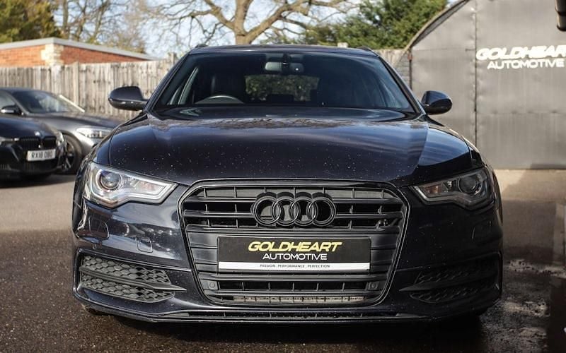 Used Audi A6 Black Edition 177 HP (130 kW) 2013 Blue Estate