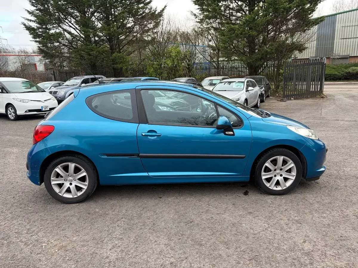 Used Peugeot 207 Sport 120 HP (88 kW) 2007 Blue Hatchback