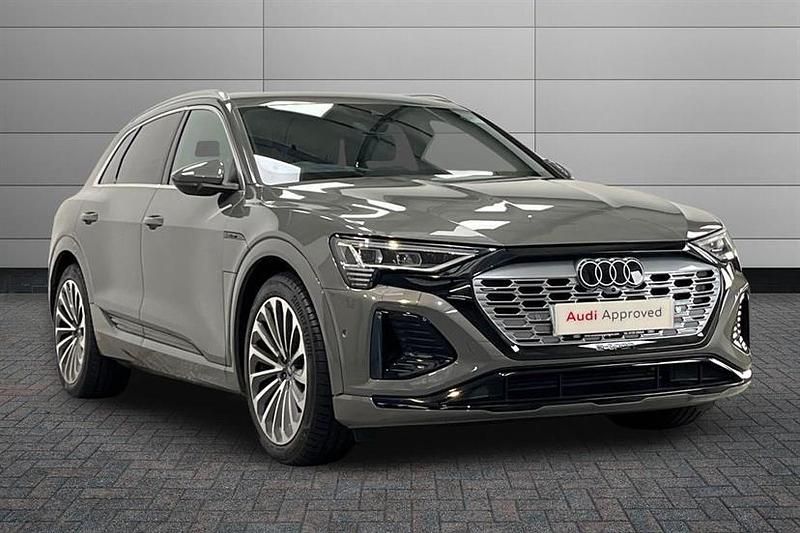 Chronos grey Used 2023 Audi Q8 e-tron S-Line SUV | £42,250 (Fair price) - Image 1/4