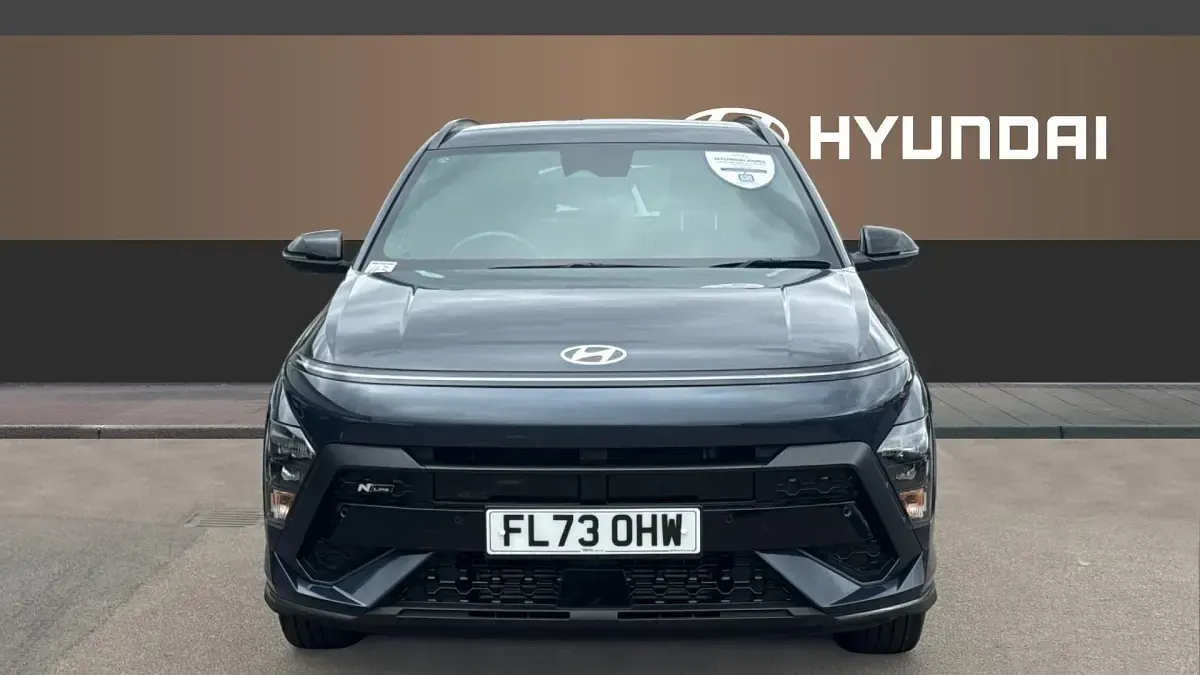 Used Hyundai Kona N Line 120 HP (88 kW) 2023 Blue SUV