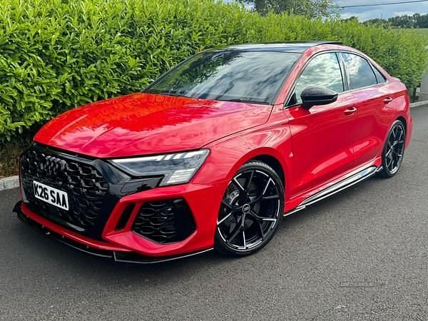 Used Audi RS3 Sport 2023 Red Sedan
