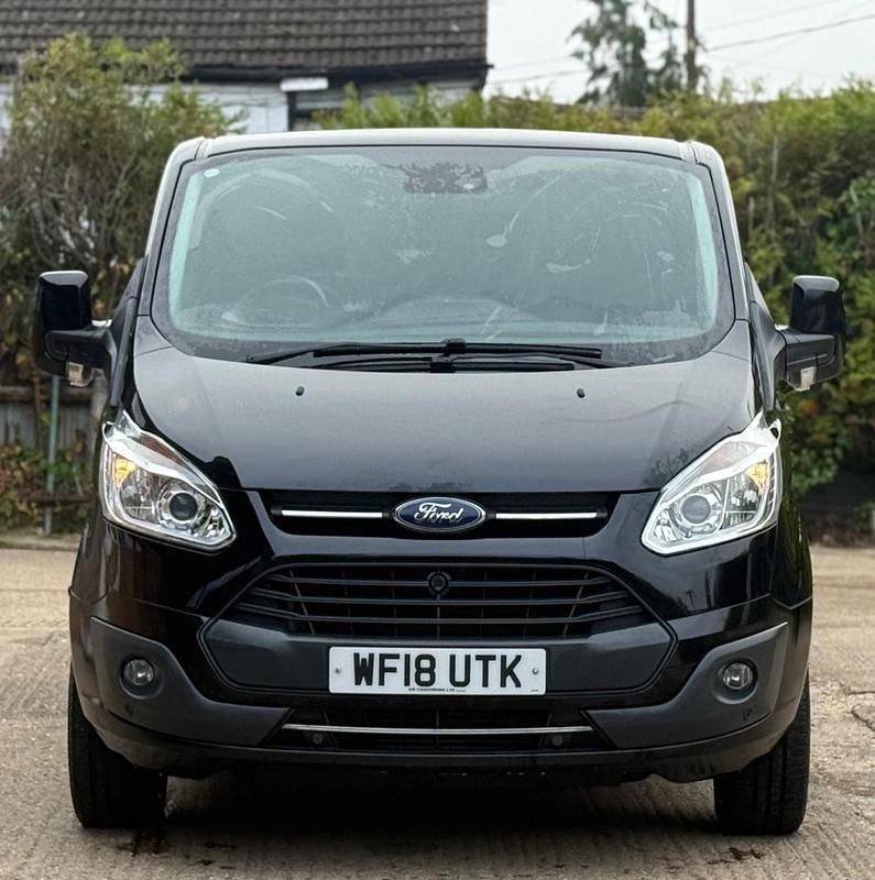 Black Used 2018 Ford Tourneo Custom Titanium | £15,990 (Super price) - Image 1/2