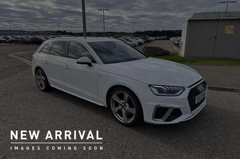 White Used 2023 Audi A4 S-Line Estate | £24,995 (Fair price) - Image 1/4