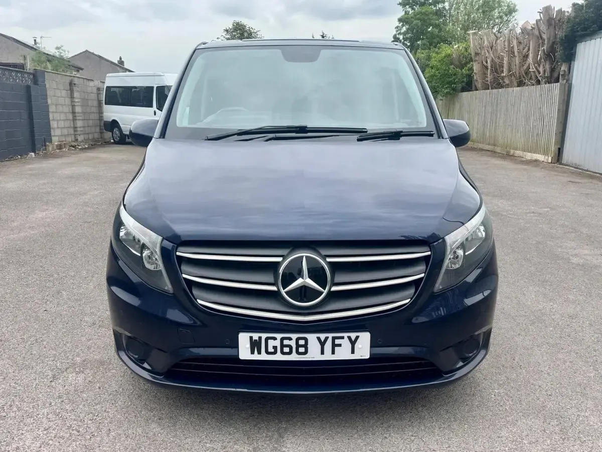 Used Mercedes Vito Premium 140 HP (102 kW) 2019 Blue Van