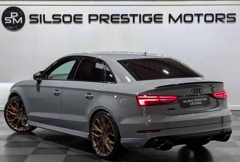 Used Audi RS3 Advanced Plus 400 HP (294 kW) 2017 Grey Sedan