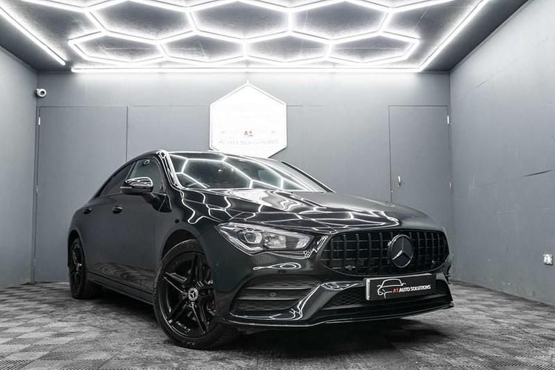 Used Mercedes CLA250e AMG Line Premium 2021 Black Sedan