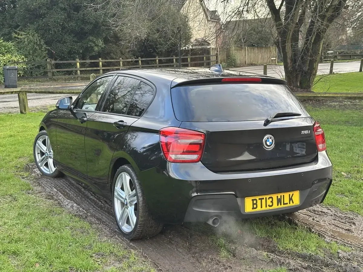 Used BMW 116 M Sport 136 HP (100 kW) 2013 Black Hatchback