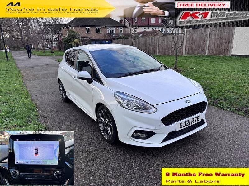 Used Ford Fiesta ST-Line 2021 White Hatchback
