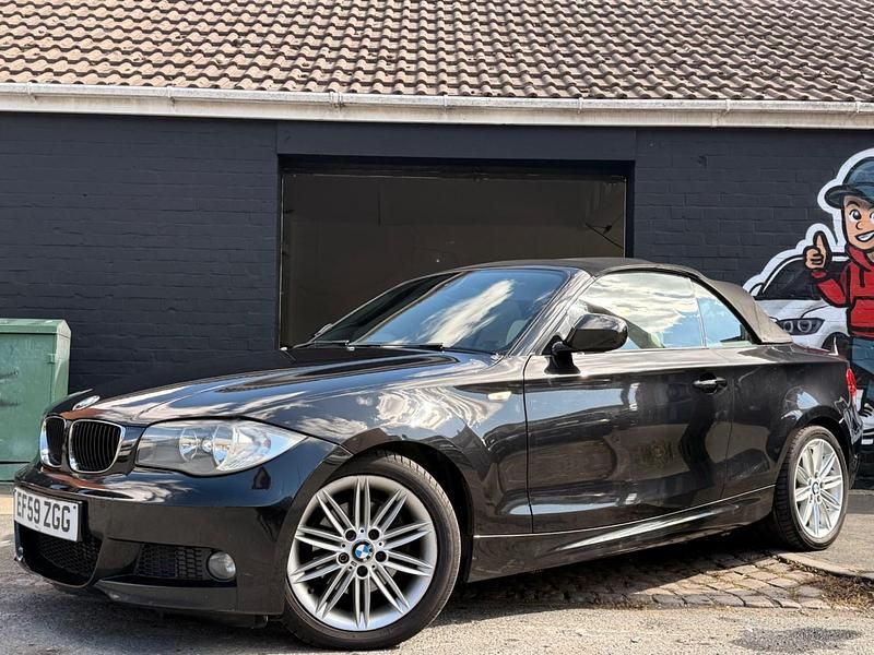 Used BMW 120 Cabriolet M Sport 174 HP (127 kW) 2010 Black Cabriolet